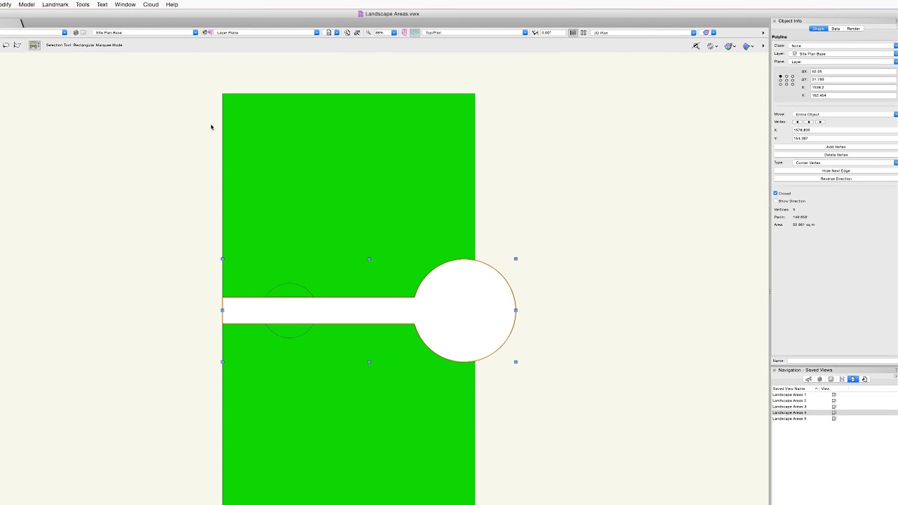 Site Design - Creating Landscape Areas