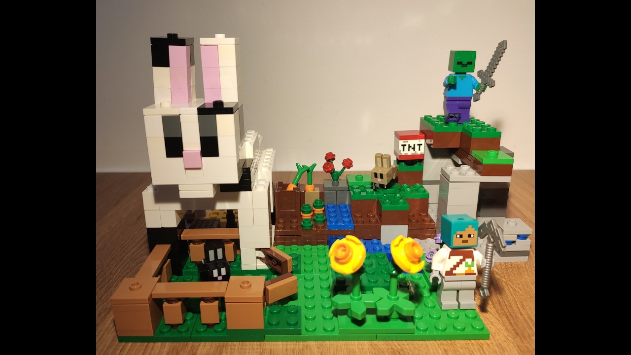 LEGO Minecraft 21181 The Rabbit Ranch | Speed Build #lego