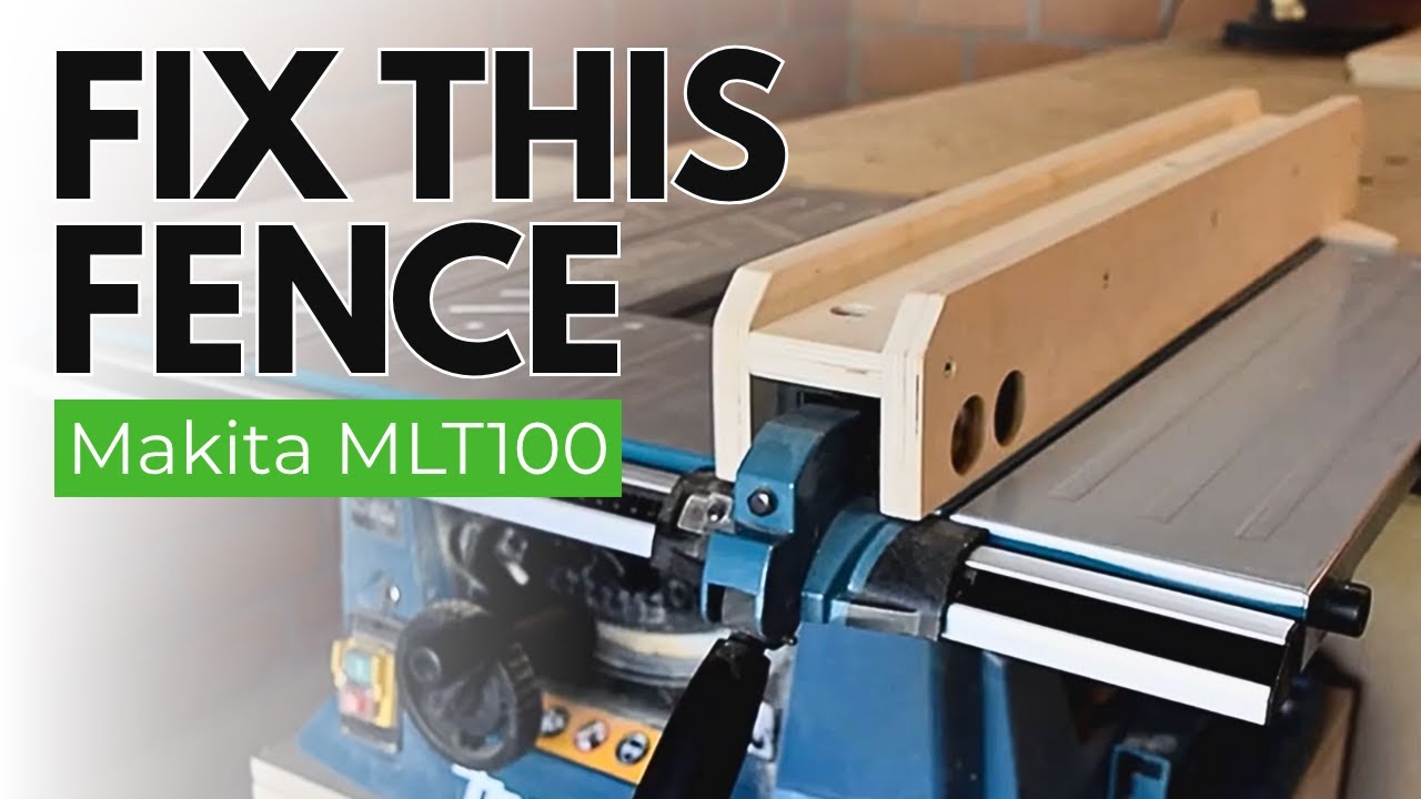 How I Upgraded My Makita MLT100 Fence for Better Accuracy