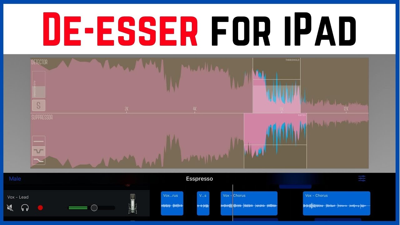 Esspresso - De-esser plugin for iPad