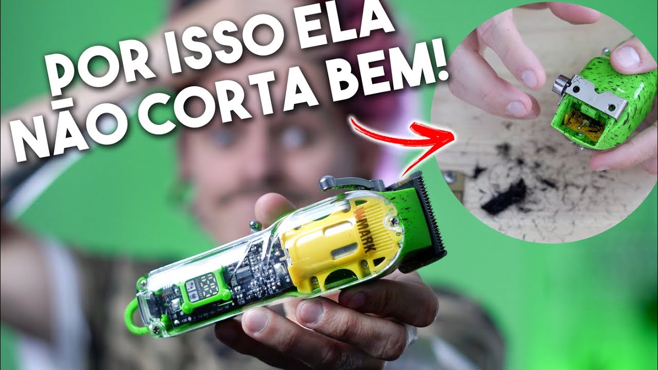 Manutenção nas Máquinas de Cortar Cabelo - Ferramentas de Barbeiro