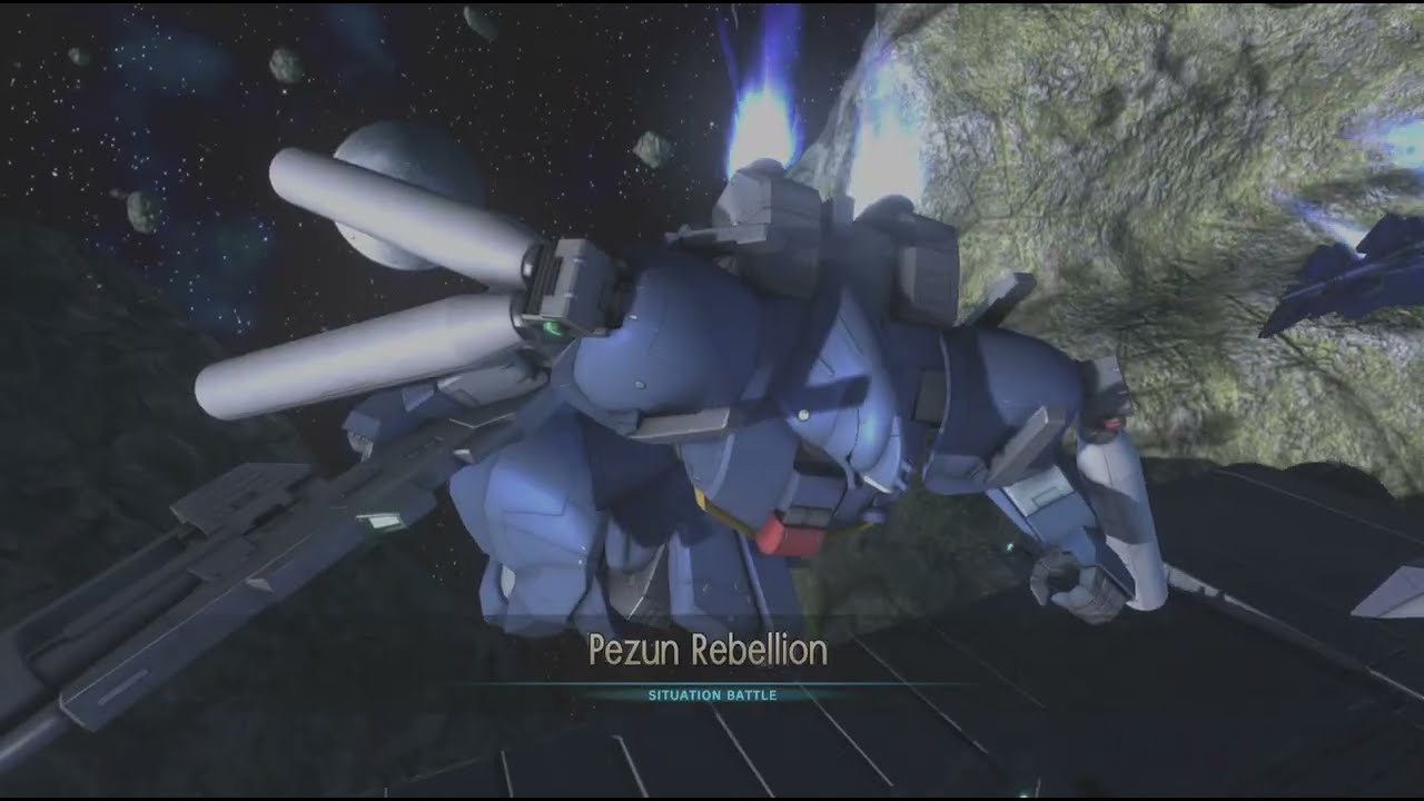 GBO2 - Pezun Rebellion, Xeku Eins Type 1 gameplay.