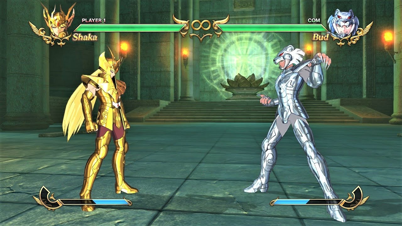 Virgo Shaka vs Alcor Bud (Hardest AI) - Saint Seiya: Soldiers' Soul