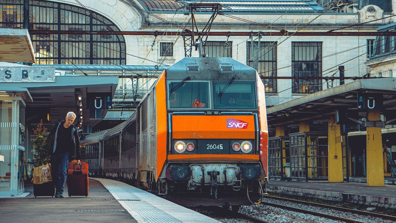 4K TRAINS DE FRANCE, COMPILATION -  LIMOGES BENEDICTINS - FRANCE ! 🇫🇷