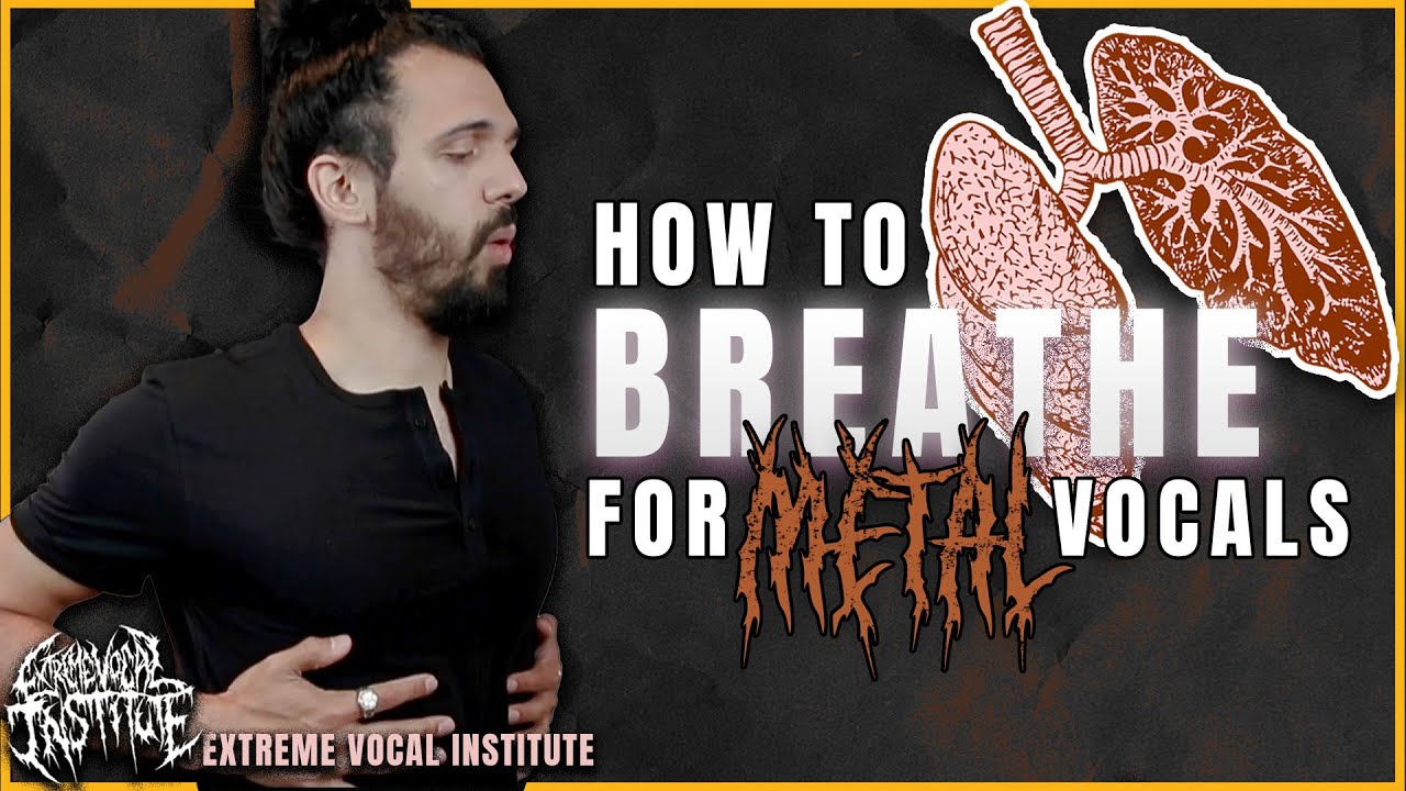 How to breathe for METAL VOCALS (the right way)