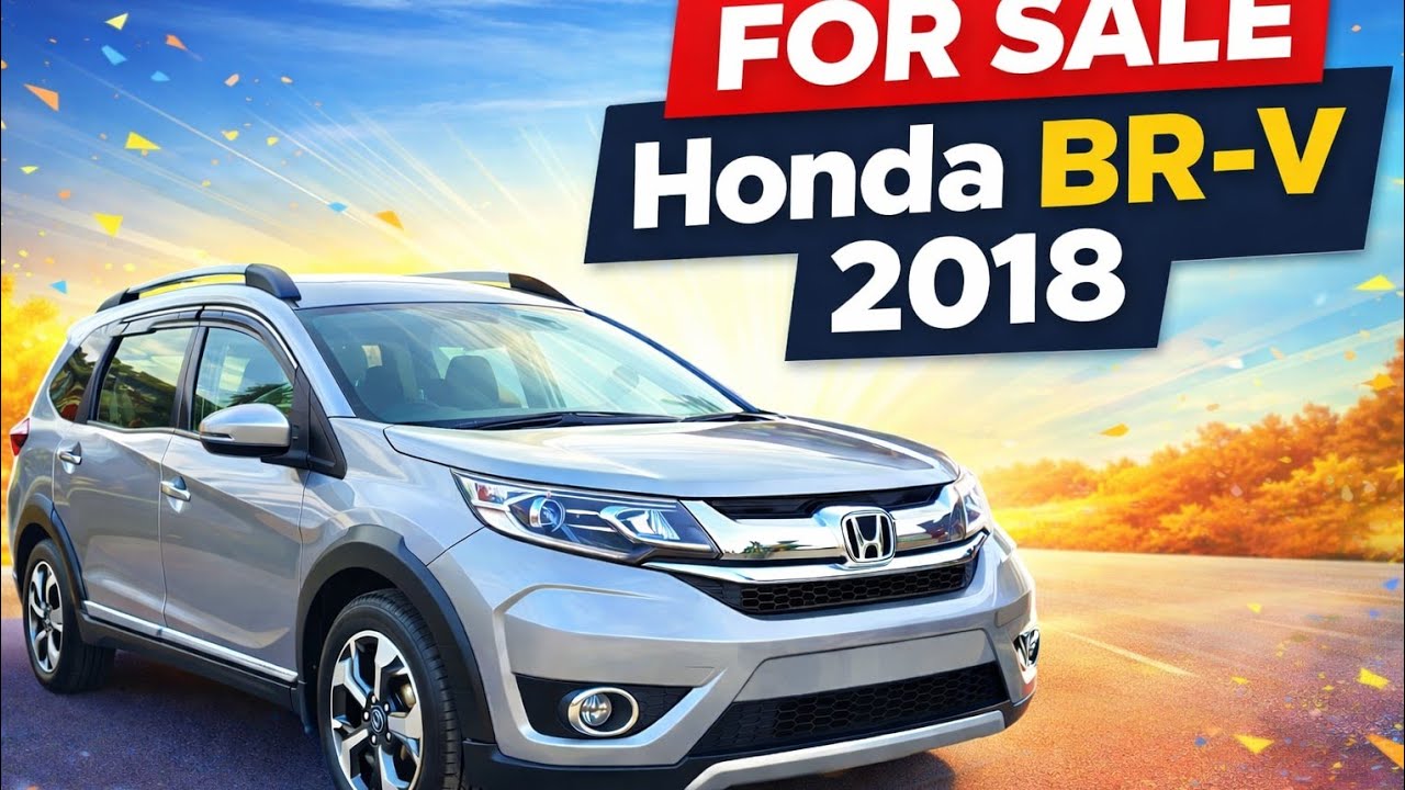 Honda BR-V 2018 Total Genuine 😍 | Lahore Registered | Family Car for Sale