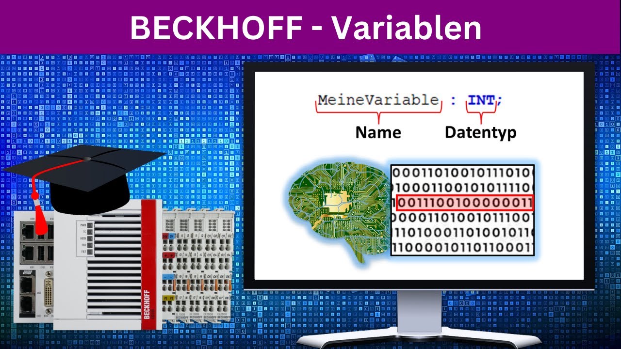 BECKHOFF Online Kurs Kapitel 2.3 - Variablen - SPS Programmierung lernen