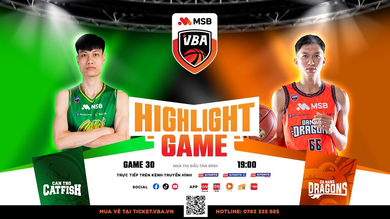 Full Game Highlights | Cantho Catfish vs Danang Dragons | 05.07 #bongroVBA #VBA #VBA2025