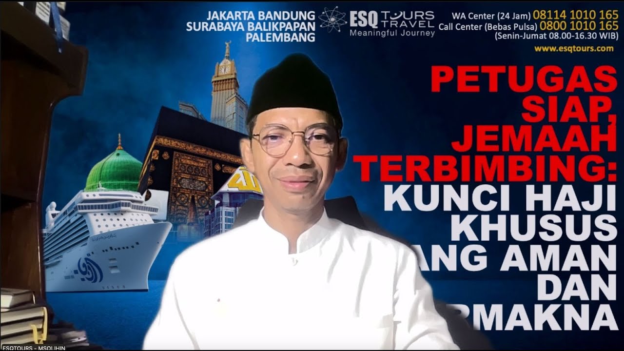 PETUGAS SIAP, JEMAAH TERBIMBING: KUNCI HAJI KHUSUS YANG AMAN DAN BERMAKNA