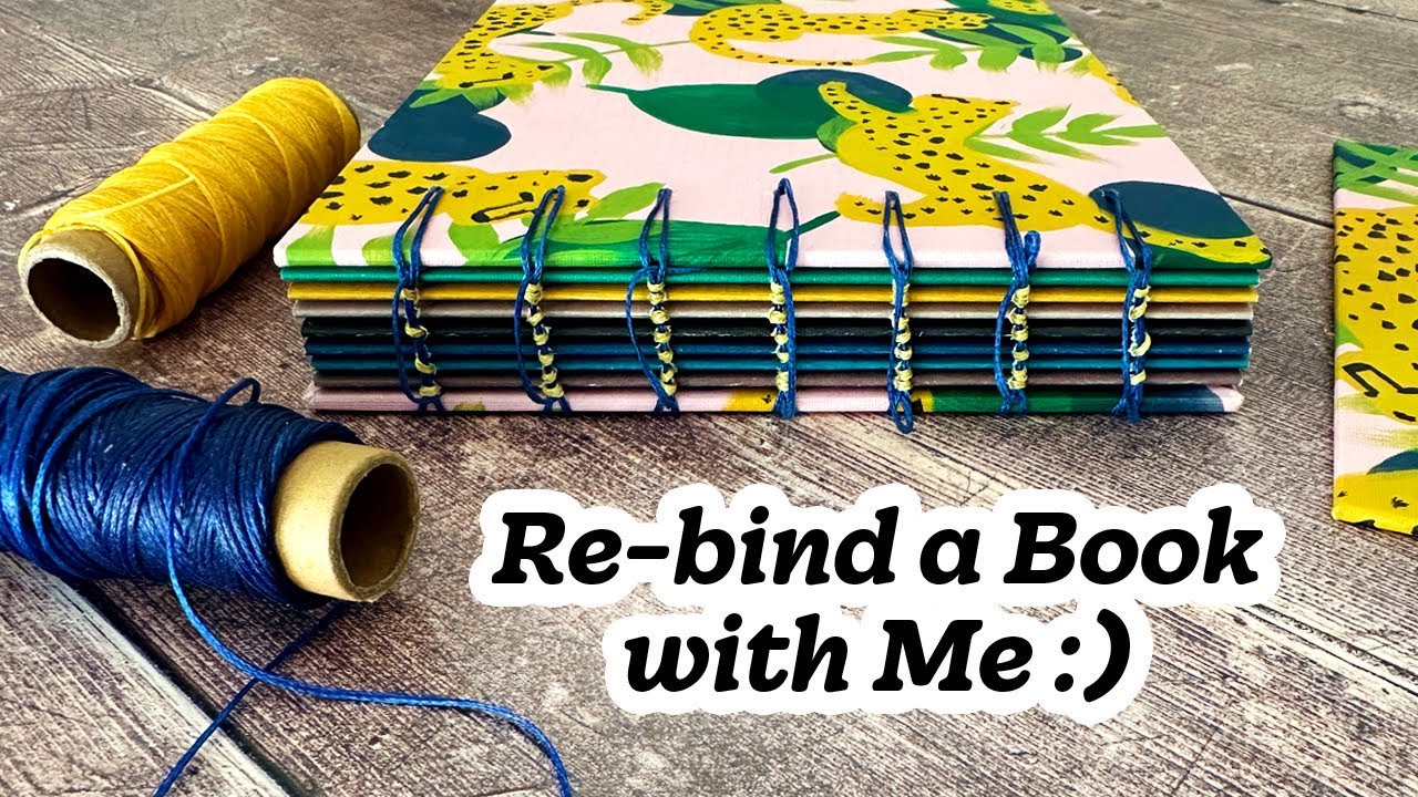 Re-bind a Book with Me: Crisscross / Secret Belgian Binding