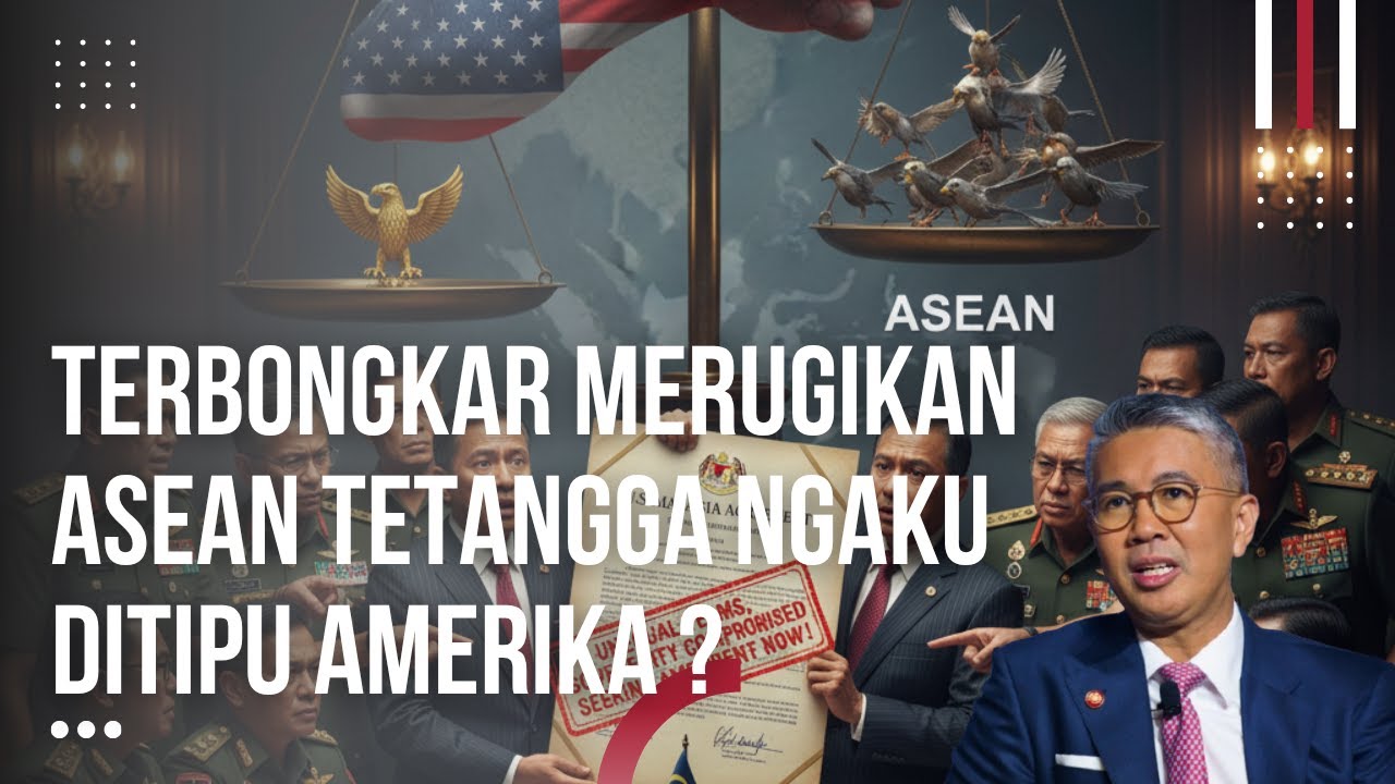 Terbongkar! Merugikan ASEAN, Menteri Malaysia Baru Mengaku Sekarang Kalau Ditipu Amerika!