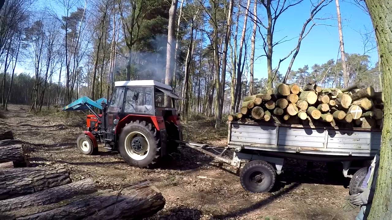 Rolnik Pracuje #2 - Wyjazd po drewno 2016 / Zetor 7211, D47