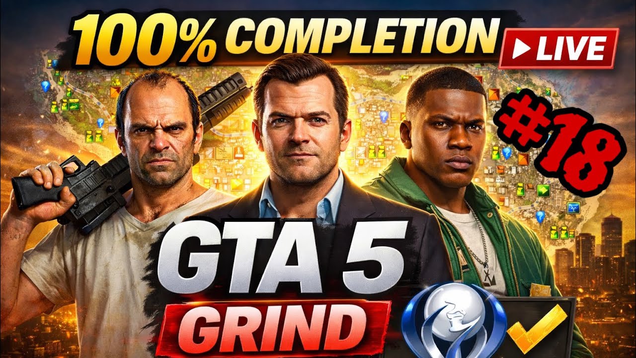GTA V 100% Completion Gameplay Walkthrough EP 18