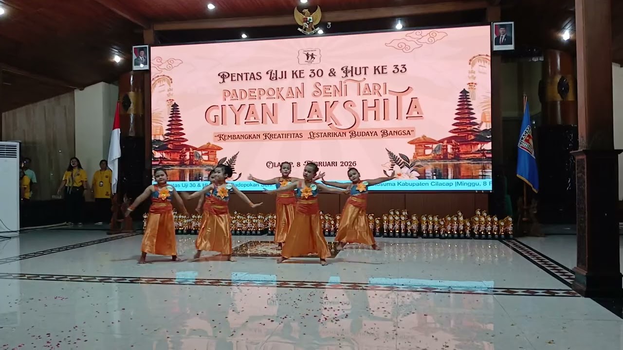 Pentas Uji Tari pok Ame ame 2026