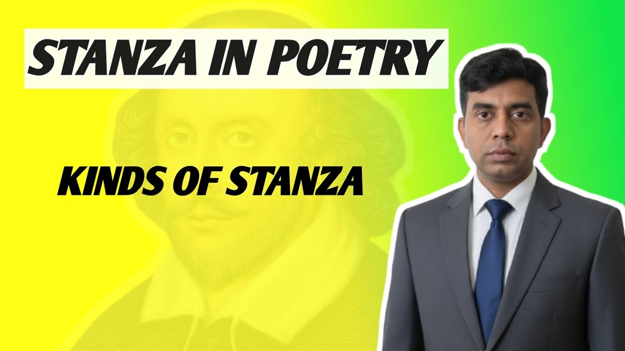 STANZA IN POETRY|KINDS OF STANZA| ENGLISH LITERATURE|