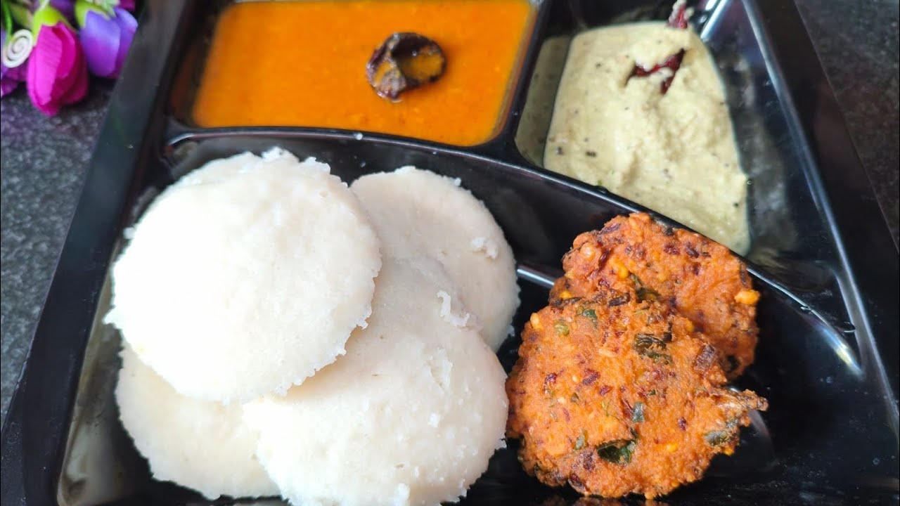 Idli sambar chutney recipe 