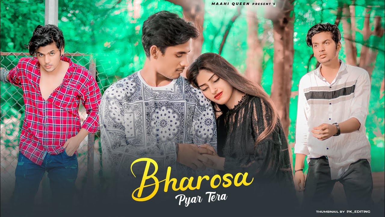 Bharosa Pyar Tera | Sad Love Story | Sahir Ali Bagga | Sad Song 2021 | Maahi Queen & Aryan