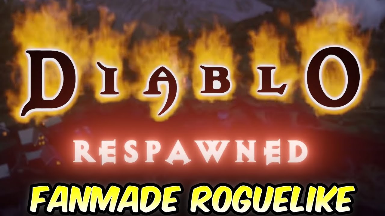 DIABLO RESPAWNED Gameplay - Fanmade Diablo 2 Remake Roguelike