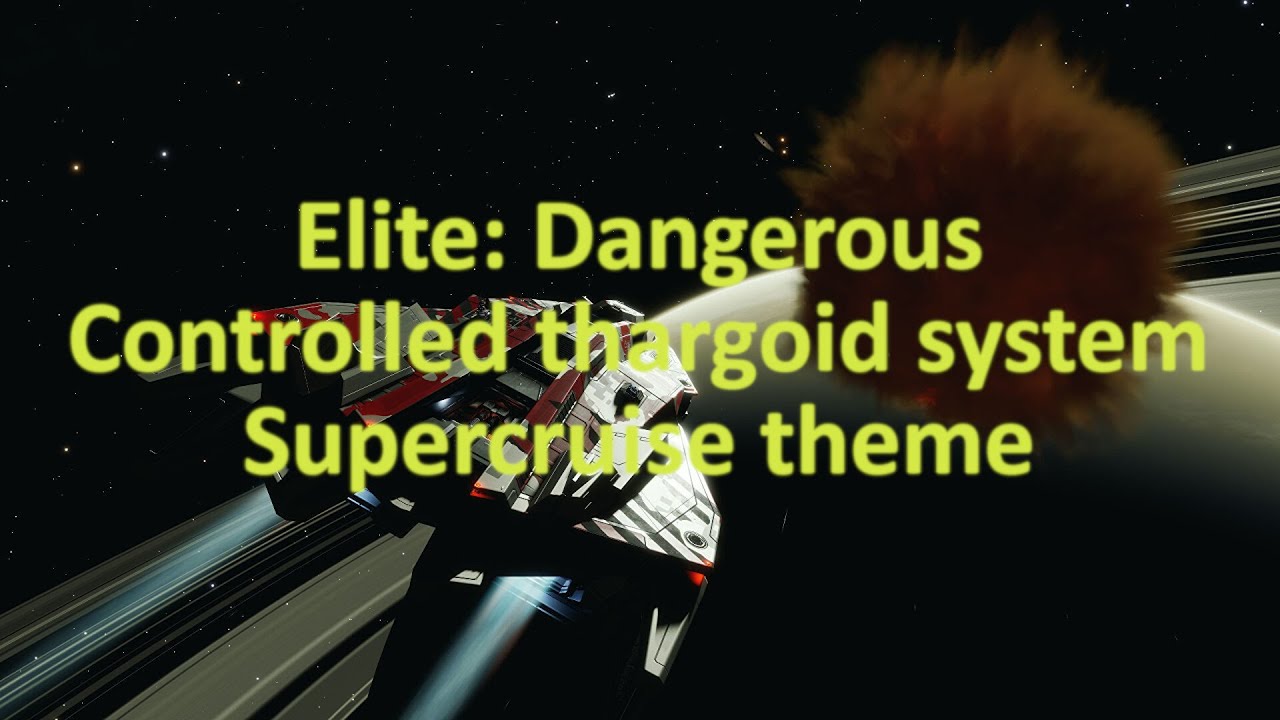 Elite: Dangerous | Controlled thargoid system | Supercruise theme