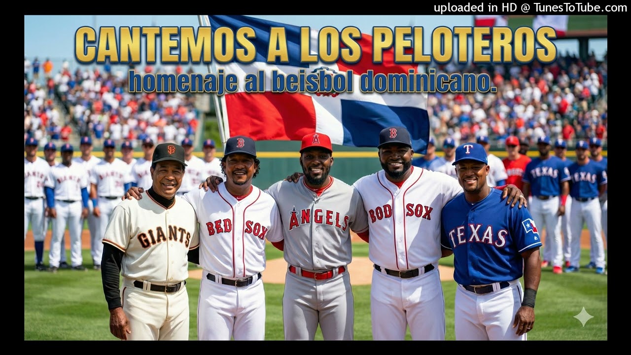 Cantemos a los peloteros (Homenaje al beisbol Dominicano).