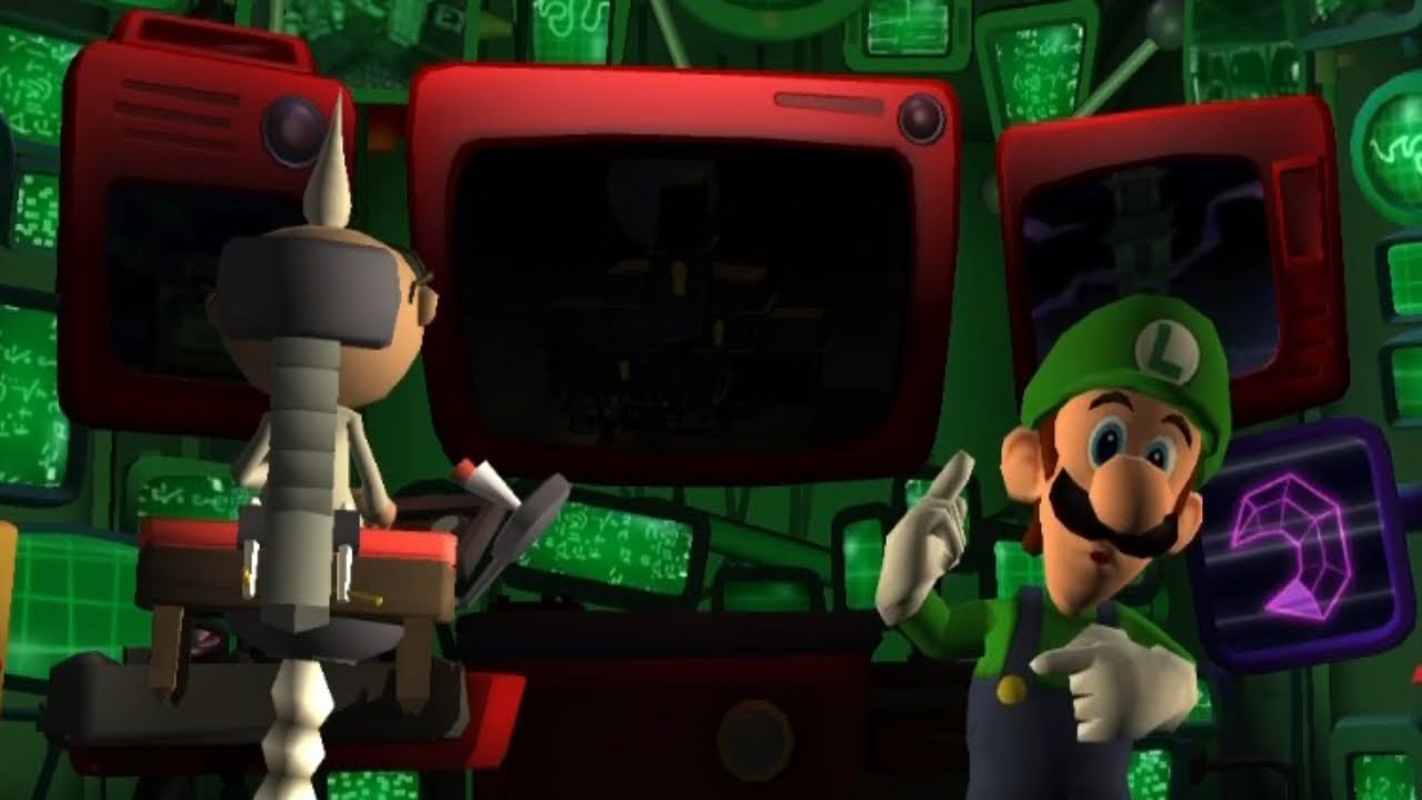 Luigi's Mansion Crash Moon