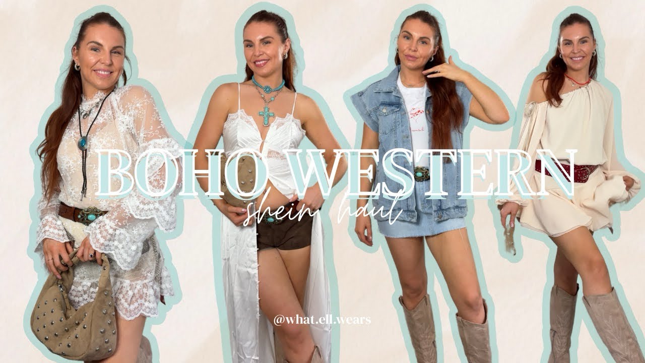 Boho country western | shein haul May 2025 🤠🏜️🌵✨