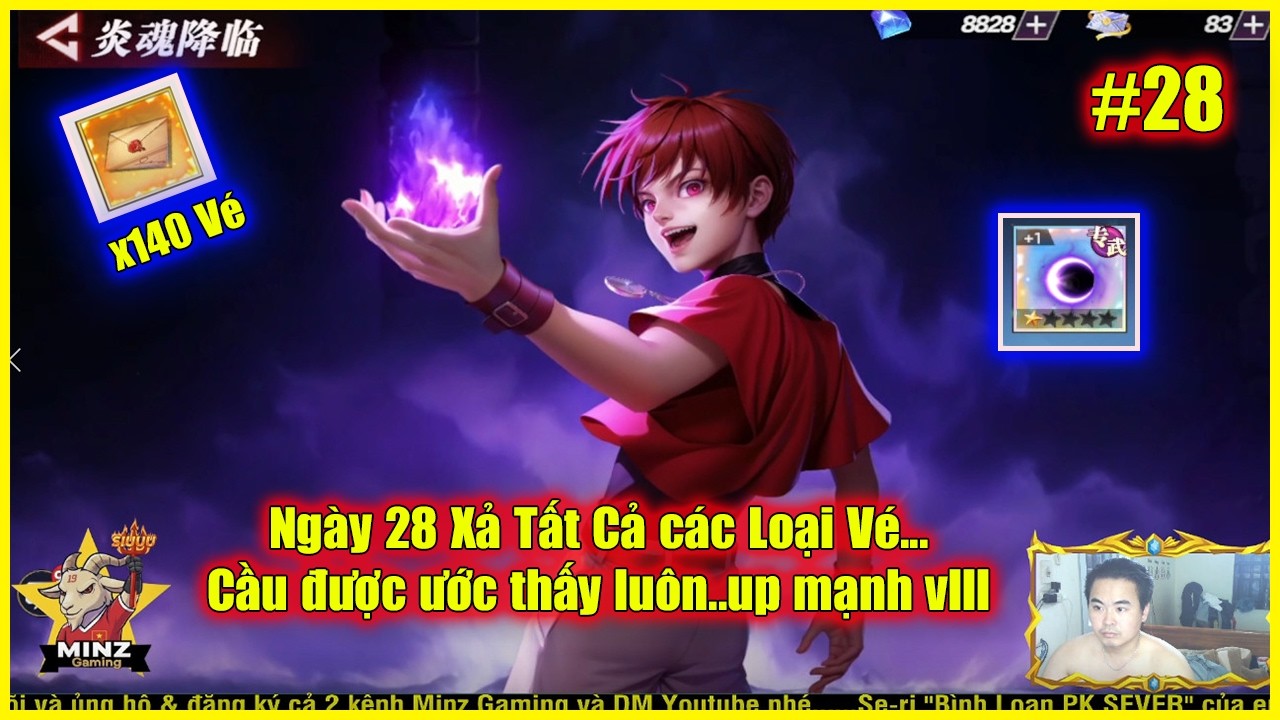 ღ  KOF ALL STAR #28 -  Ngày 28 Xả Tất Cả các Loại Vé...Cầu được ước thấy luôn..up mạnh vlll
