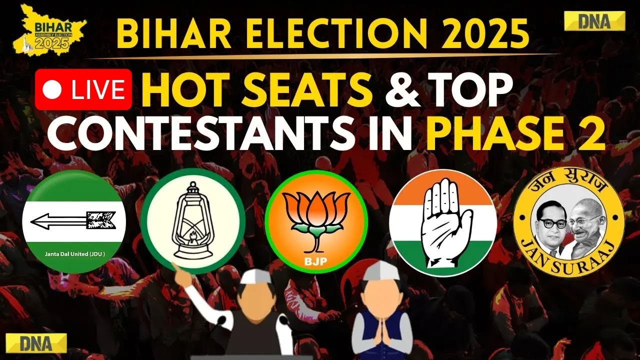 Bihar Election 2025 Live: Who&rsquo;s Leading Bihar Polls 2025 Phase 2 Battle? Bihar Elections Live News