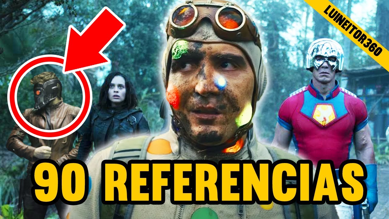 THE SUICIDE SQUAD (2021) - 90 Easter eggs, referencias, cameos y más! (Breakdown) Luineitor!
