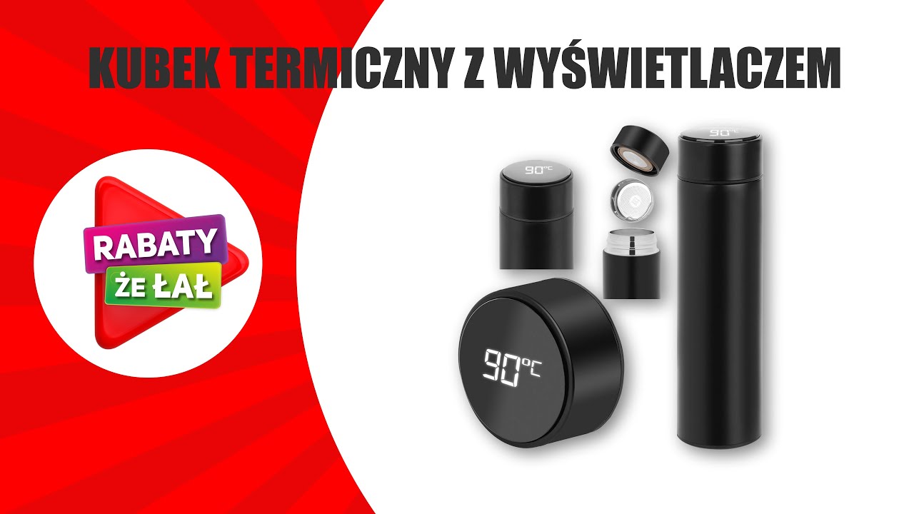 Inteligentny Kubek Termiczny Bidon Termos 500ml RUHHY