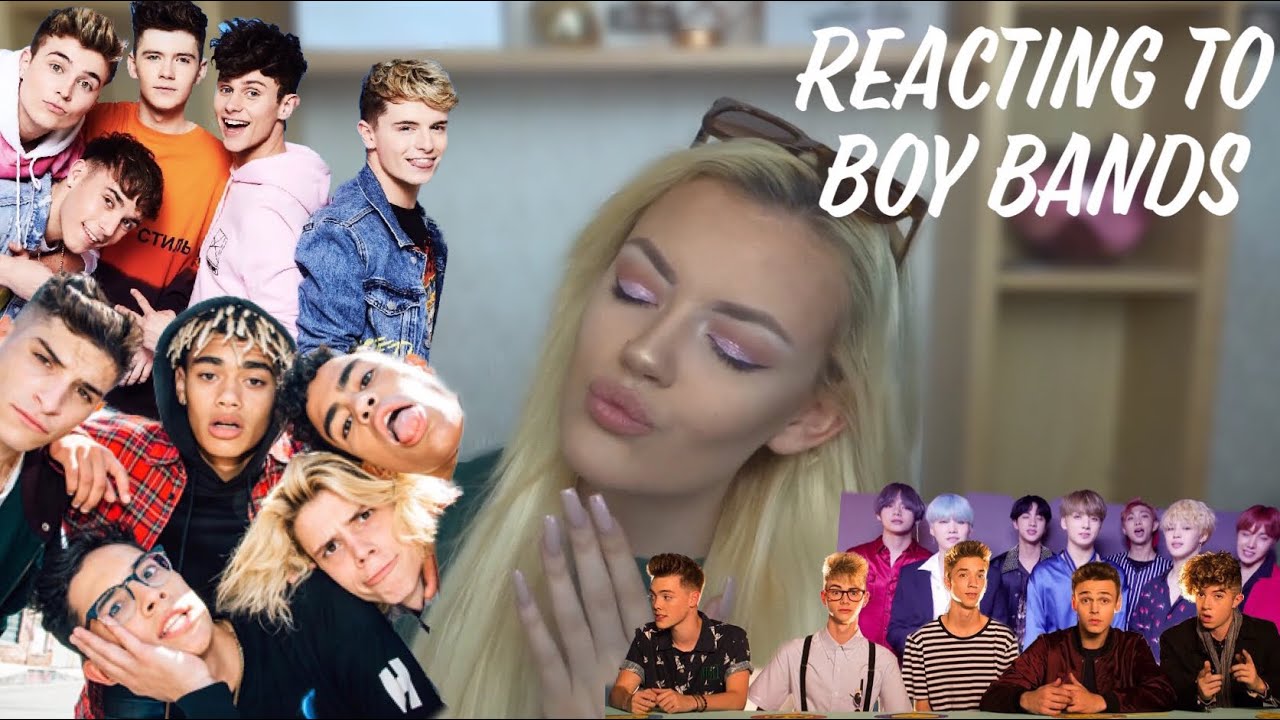BRITISH GIRL REACTS TO BOYBANDS ; PRETTYMUCH , WHY DON’T WE , BTS, ROADTRIP...