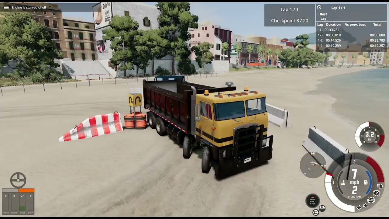 Gavril T-Series TC84s Dump Bed Upfit | Rally Italia *Stage 1* Norte Super Speciale | BeamNG.drive