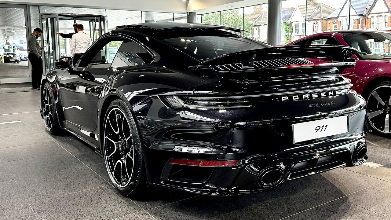 2024 Porsche 911 Turbo S Black Edition | Interior and Exterior Review [4K]