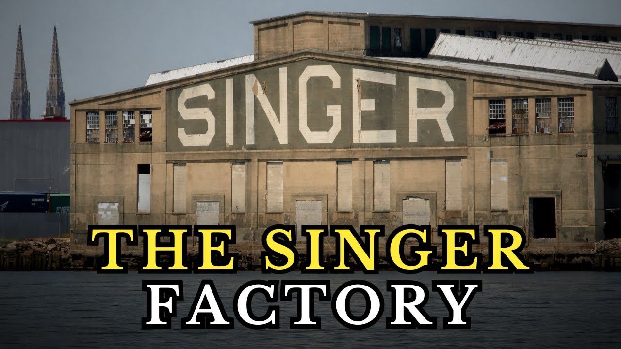 From America's No.1 Sewing Machine Empire to Ruins: Singer Factory, New Jersey