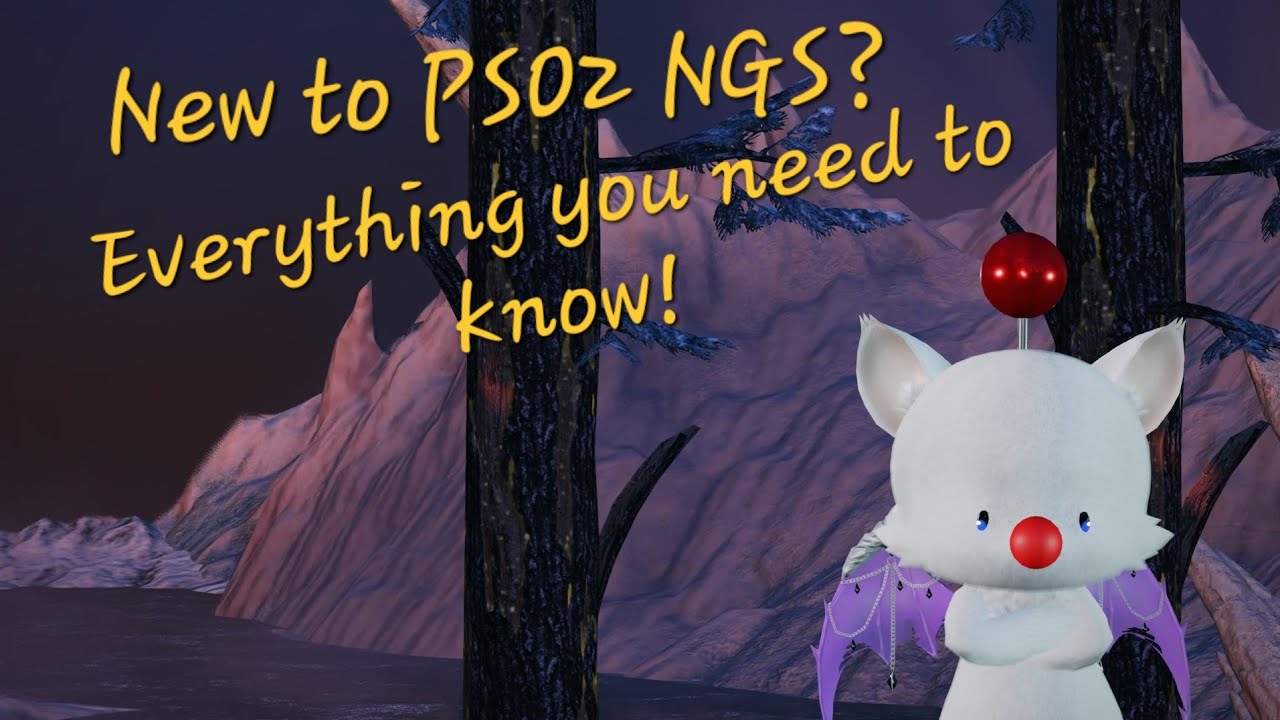 PSO2:NGS Beginners Guide 2.0 Part One