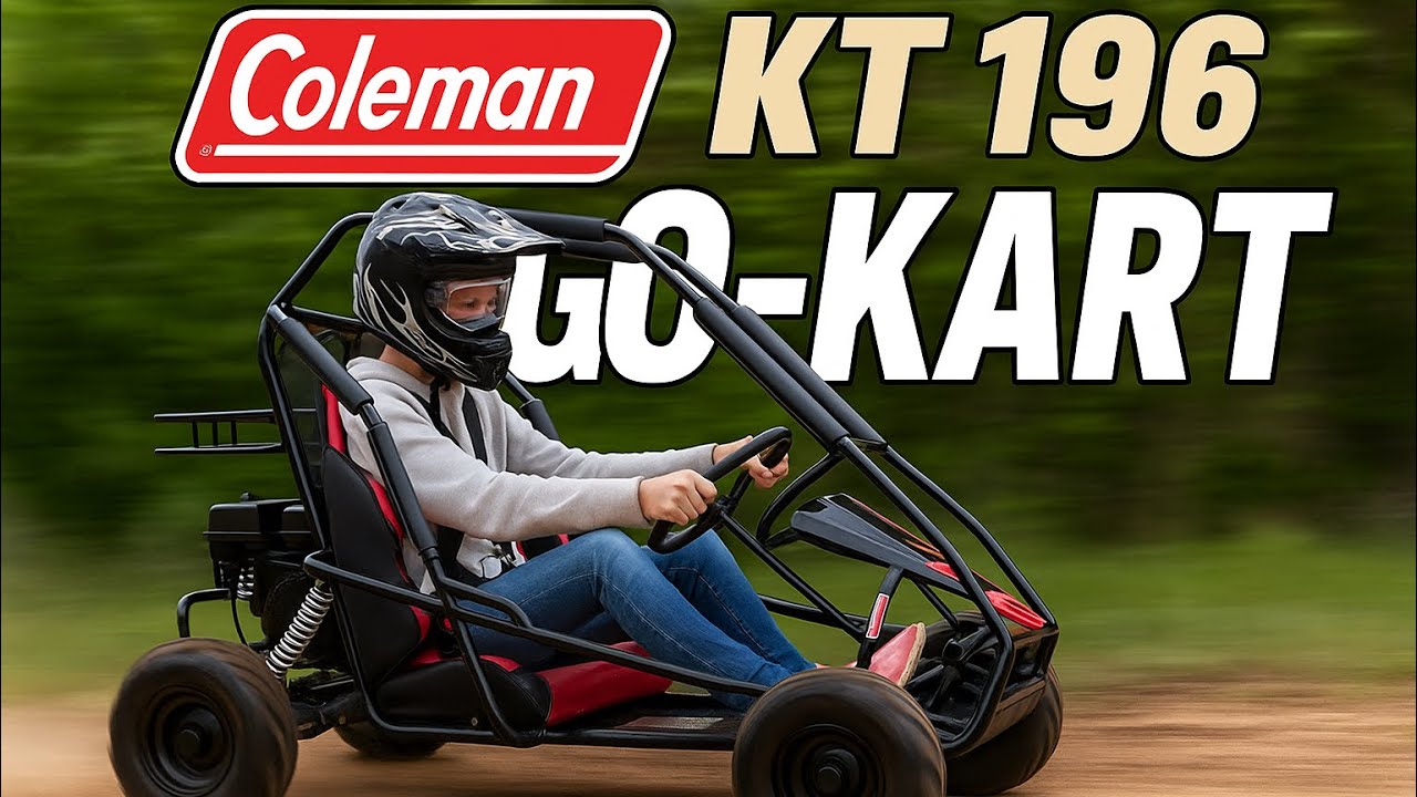Coleman KT 196 Go Kart