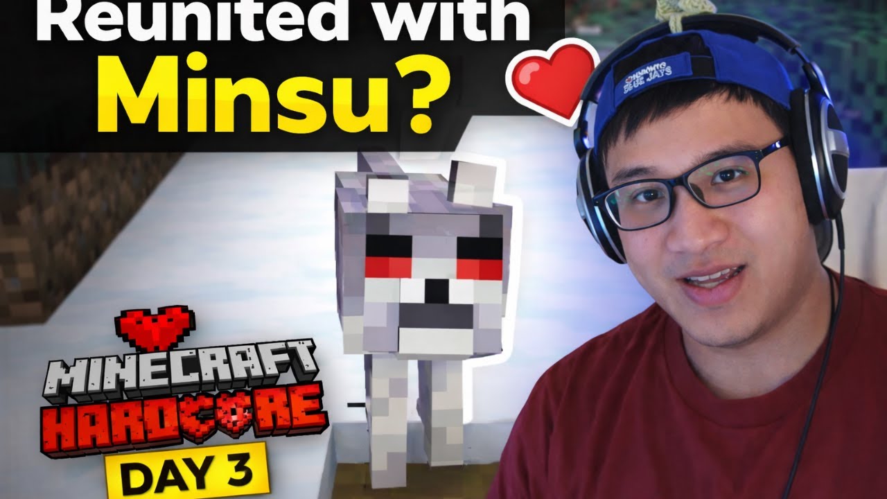 My Boy Minsu! | Minecraft Hardcore | Day 3