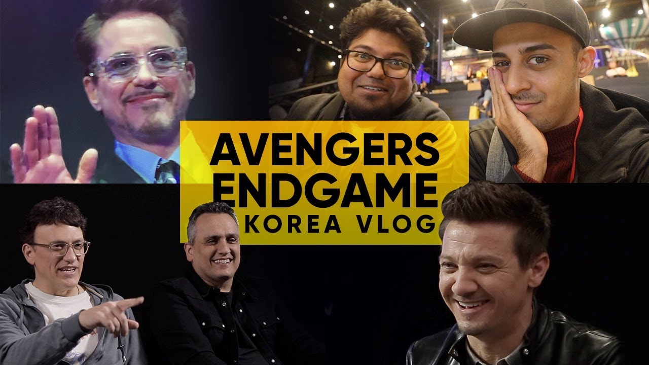 We Met The Avengers | Jordindian VLOG | Avengers Endgame | Korea