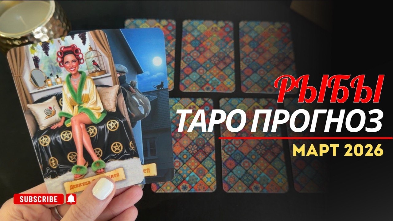 РЫБЫ - ТАРО ПРОГНОЗ НА МАРТ 2026 ГОДА