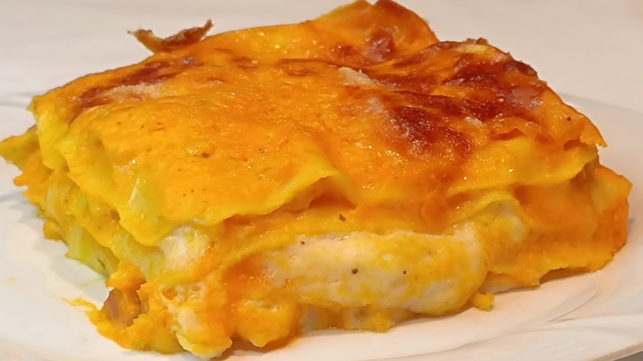 LASAGNA AL FORNO ZUCCA E PROVOLA AFFUMICATA ti scalda il cuore