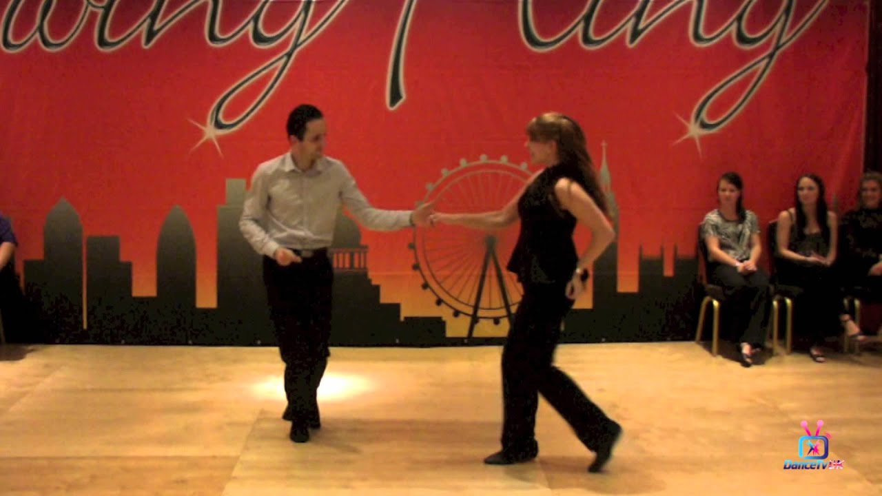 NYSF Novice Jack and Jill Finals Stephane Herbert and Mejrem Halidovic