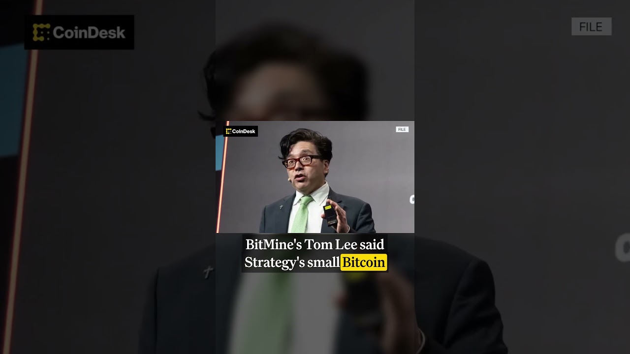 Tom Lee Says Strategy's Bitcoin Sale Is Classic 'Bottom Behavior'