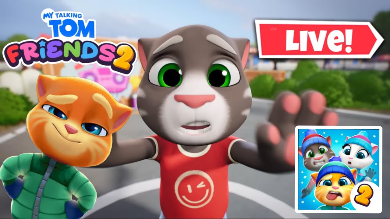 my Talking tom friends 2 Live Stream #tomfriends #live #viral