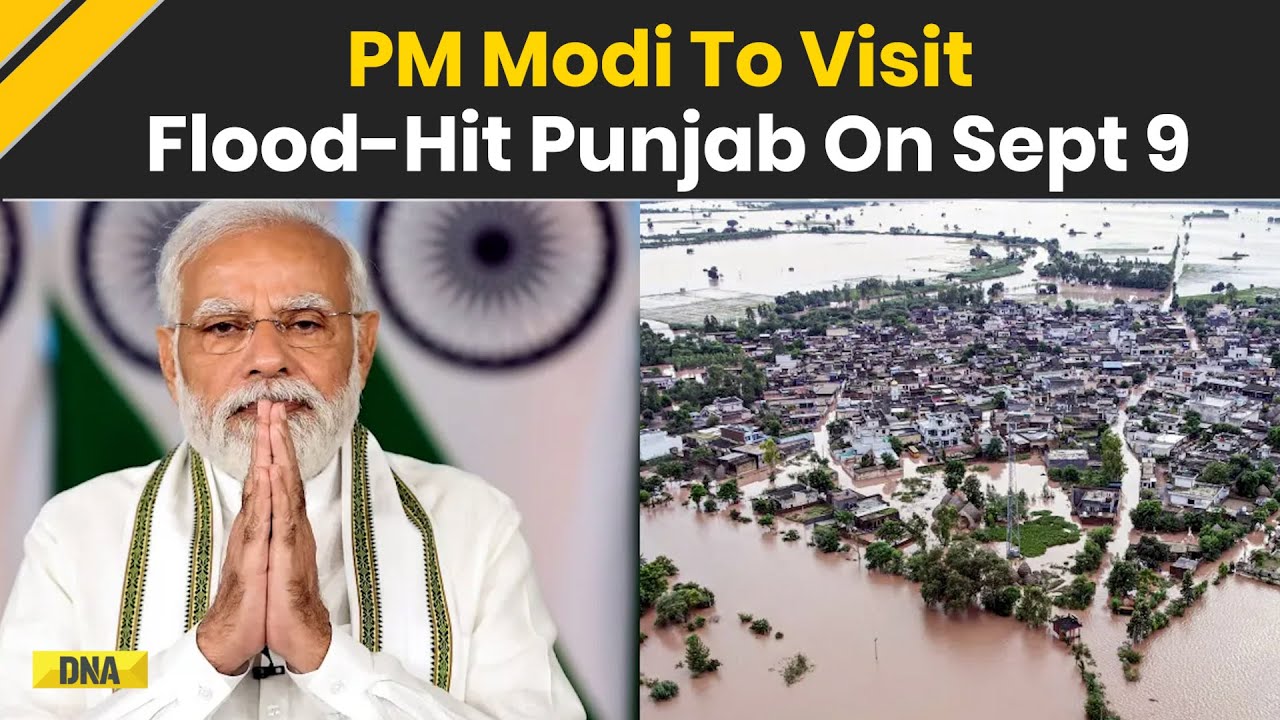Punjab Floods: PM Modi To Visit Flood-Hit Punjab To Conduct Survey Of Devastated Areas