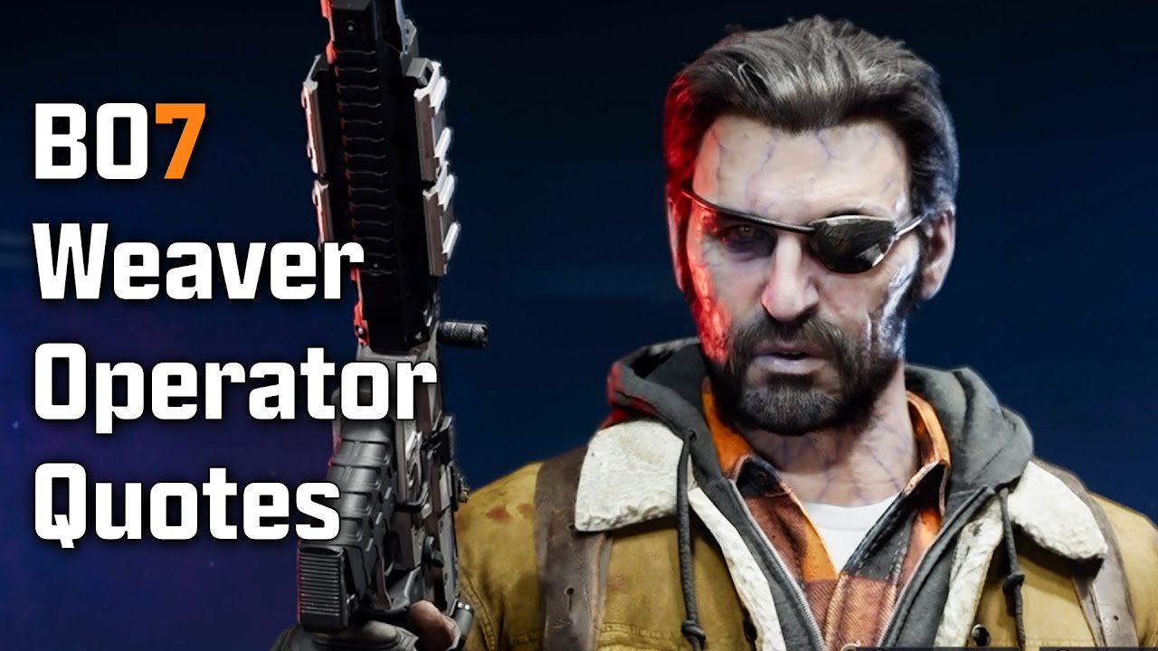 Black Ops 7 Zombies - Weaver Operator Quotes