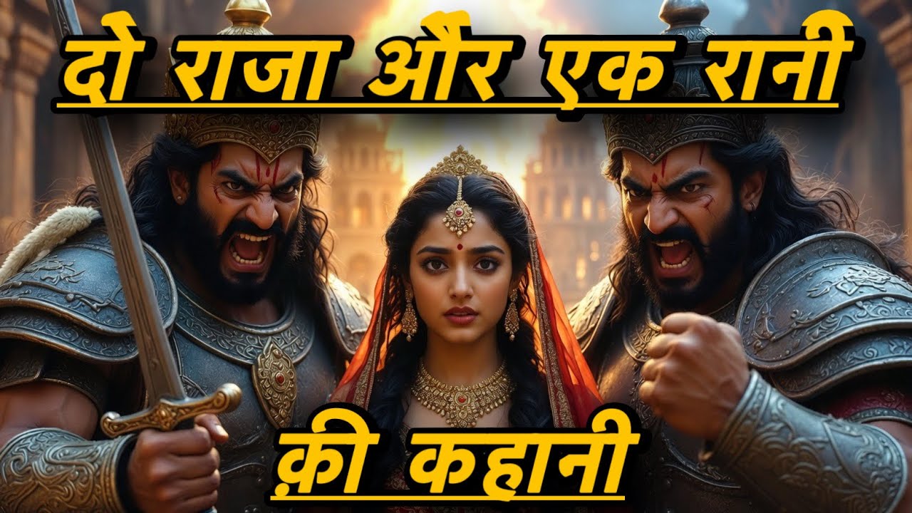 😱दो राजा और एक रानी 👸 ￼ Do Raja aur ek Rani 3D cartoon video