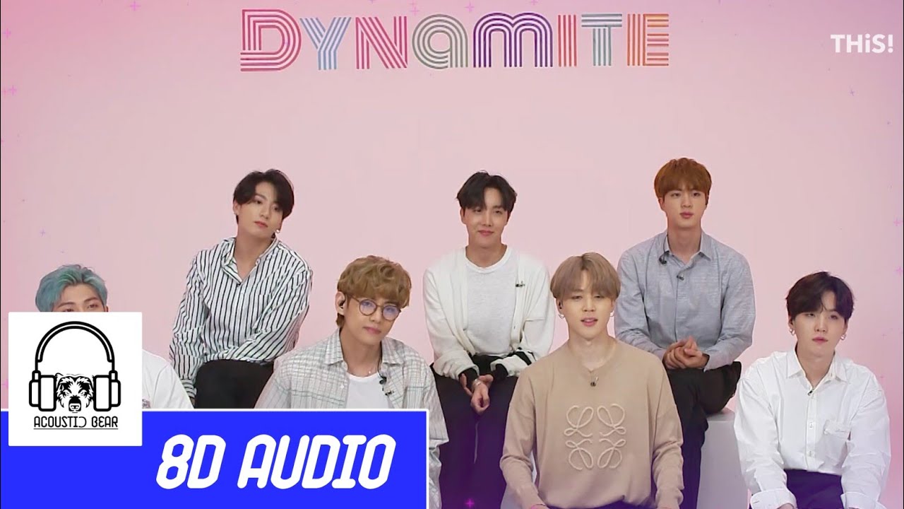 [8D Audio] BTS (방탄소년단) 'Dynamite' (UnOfficial 8D Audio Video)