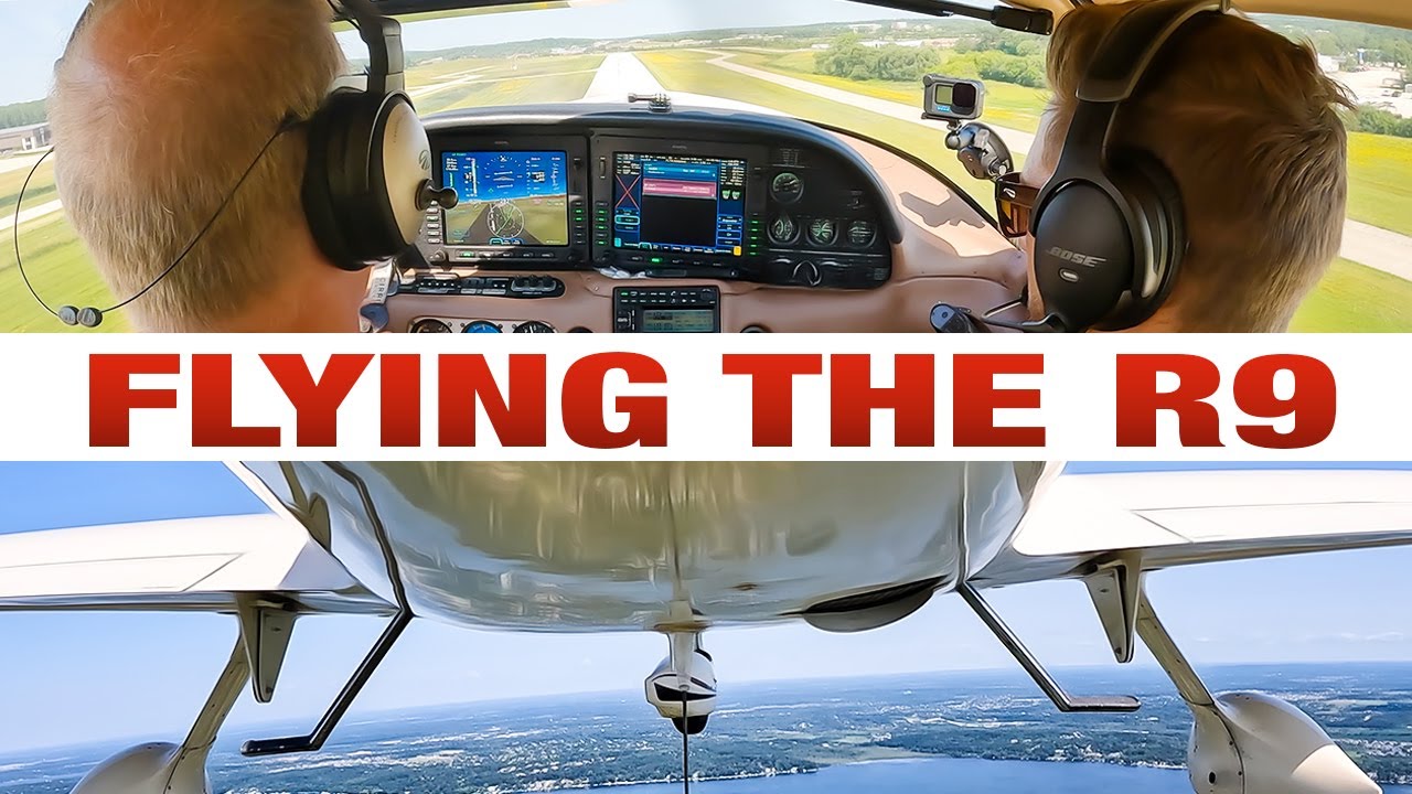 Flying the $95,000 Avidyne R9 Upgrade - Cirrus SR22 with Avidyne's G1000 Garmin Equivalent