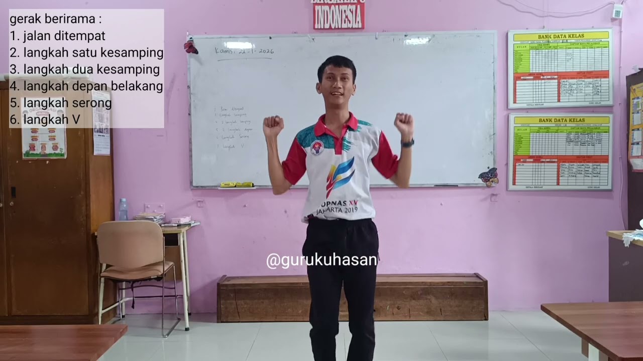 Pjj PJOK kelas 3, gerak berirama. #pjj #pjok #gerakdasar 