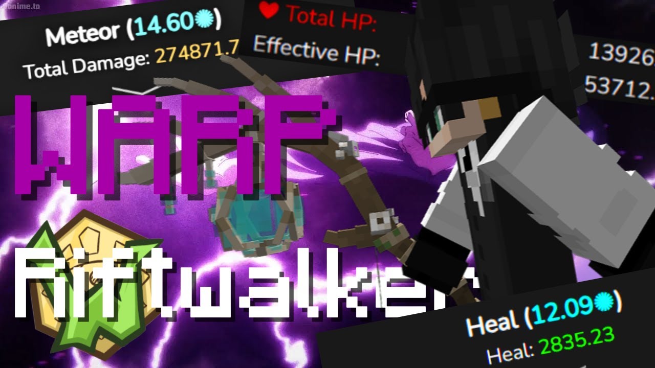 Sustain Riftwalker is PEAK [Wynncraft]